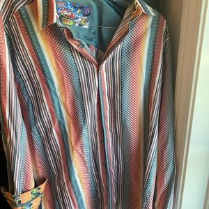 3XB Robert Graham Colorful Sports Shirt - Big & Tall